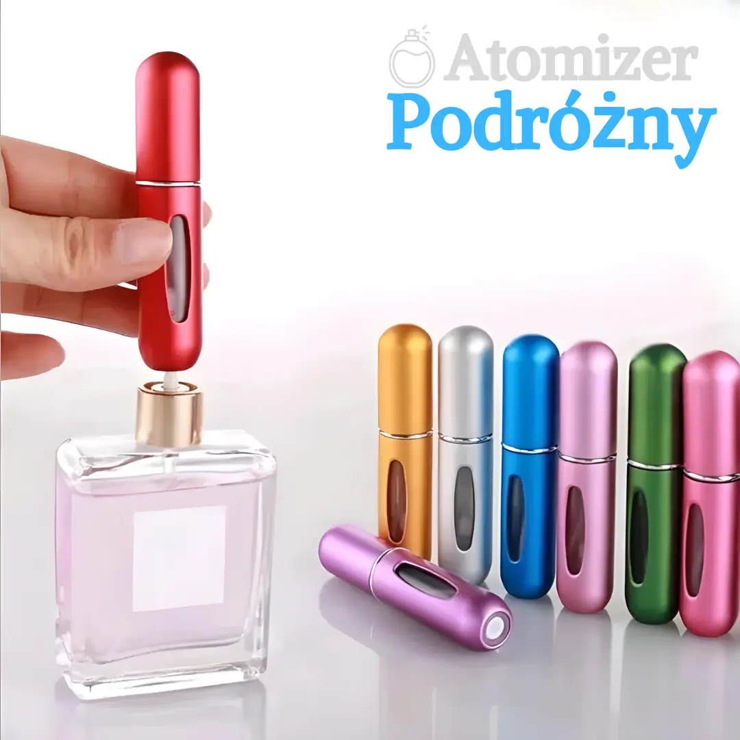 Kompaktowy Atomizer Podróżny Dwie Sztuki