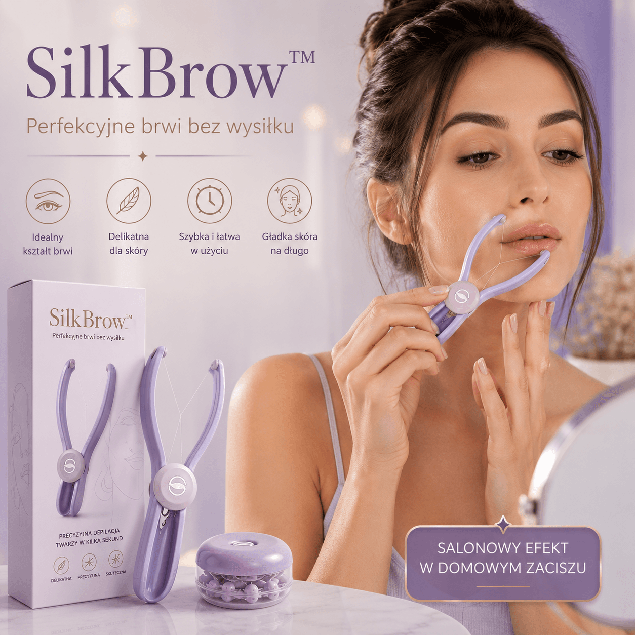 SilkBrow™ – Profesjonalna Depilacja Twarzy